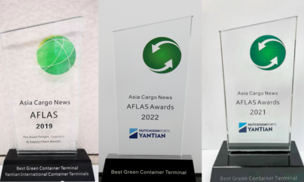 Hutchison Port wins Green Container Terminal Award three times in a row