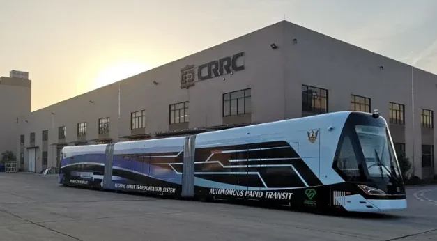 Hydrogen-powered tram delivered to Kuching City